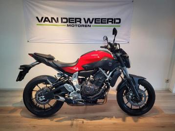 YAMAHA MT 07 ABS (bj 2014) beschikbaar voor biedingen