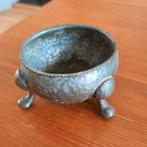 Antiek tinnen zoutvaatje/zoutcauldron, Ophalen of Verzenden