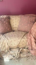 Grandfoulard/sprei terra cotta, Huis en Inrichting, Woonaccessoires | Plaids en Woondekens, Ophalen, Zo goed als nieuw