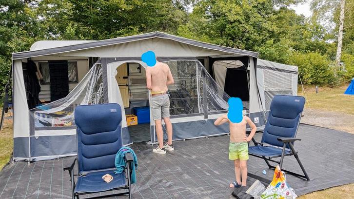 Dorema Contea XL 270 Voortent omloopmaat 13, Caravans en Kamperen, Tenten, Gebruikt, Ophalen