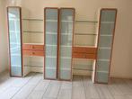 Vitrinekast, melkglas, merk Interlubke, 250 tot 300 cm, Gebruikt, 200 cm of meer, Ophalen of Verzenden
