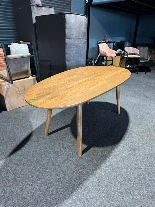 Eettafel organisch  nu zelf ophalen €250 zonder garantie, Huis en Inrichting, Tafels | Eettafels, Nieuw, 200 cm of meer, Vijf personen of meer