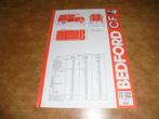 leaflet Bedford CF 220/250 Fourgon specificaties 1978, Ophalen of Verzenden, Nieuw, Overige merken