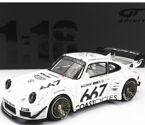 1:18 GT Spirit Porsche 964 RWB Coast Cycles GT410, Hobby en Vrije tijd, Modelauto's | 1:18, Zo goed als nieuw, Overige merken