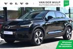 Volvo C40 Twin Intro Edition 408Pk/78kWh | Getint glas | Tre, Automaat, Met garantie (alle), Zwart, Origineel Nederlands
