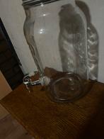 Glazen sap pot met kraan, Ophalen, Zo goed als nieuw