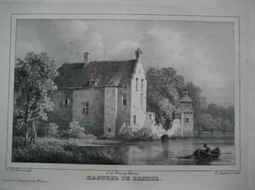 03 /  Boxtel het Kasteel Litho  1846 beschikbaar voor biedingen
