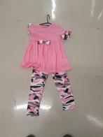 Roze meisjes set - shirt en camouflage legging, Ophalen of Verzenden, Nieuw, Maat 92
