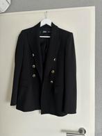 Zara dames blazer met knopen zwart - XS (34), Nieuw, Zara, Jasje, Maat 34 (XS) of kleiner