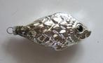 Oude Kerstbal Vis ( zilver met zwarte ogen ), Diversen, Ophalen of Verzenden