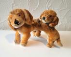 STEIFF Klassieker: Vintage teckel Bazi moeder en pup, Ophalen of Verzenden