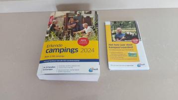 ANWB campingboek 2024 met gids beschikbaar voor biedingen