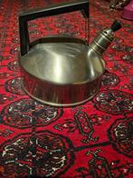 Vintage fluitketel - RVS geen kalk inh.2.2l, Ophalen, Gebruikt