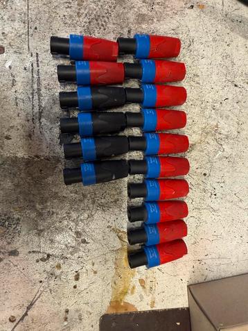 16x nl4 speakon connectors beschikbaar voor biedingen