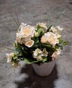 10 kunstboeket kunstbloemen, op foto 1 boeket in vaas, Huis en Inrichting, Ophalen of Verzenden