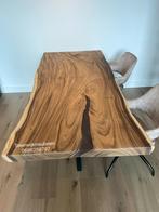 Boomstamtafel massief alle maten op voorraad suar eettafel, Huis en Inrichting, Tafels | Eettafels, Ophalen of Verzenden, Nieuw