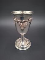 Zilveren wijnkelk 900 gehalte, Antiek en Kunst, Ophalen of Verzenden, Zilver