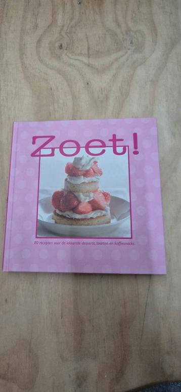 Nieuw kookboek, zoet! beschikbaar voor biedingen
