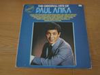 The Original Hits Of Paul Anka Embassy EMB 31054 UK LP, Cd's en Dvd's, Vinyl | Pop, 1960 tot 1980, Gebruikt, 12 inch, Verzenden