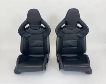 RECARO Autostoelen VW Golf 6 R Leder Zwart beschikbaar voor biedingen