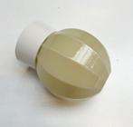 Beige Art Deco plafonnière van Thabur, 1940's, Huis en Inrichting, Lampen | Plafondlampen, Gebruikt, Vintage, Ophalen of Verzenden