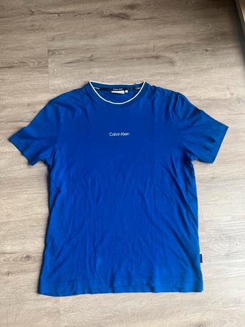 Calvin klein shirt blauw maat L beschikbaar voor biedingen
