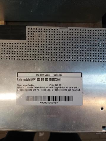 BMW e39 e46 radio's en radio modules beschikbaar voor biedingen