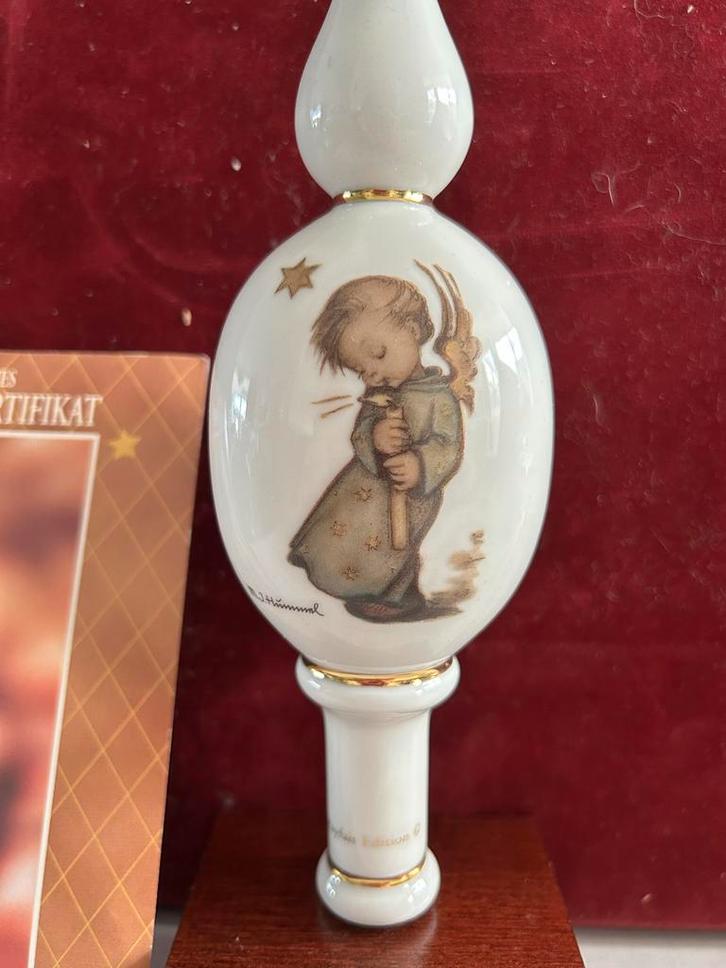 M.J. Hummel porseleinen Kerst Piek - Engel, Antiek en Kunst, Antiek | Keramiek en Aardewerk, Ophalen of Verzenden