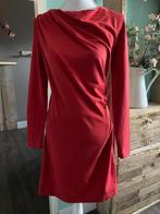 European Culture jurk maat M rood stretch, Kleding | Dames, European Culture, Zo goed als nieuw, Boven de knie, Rood