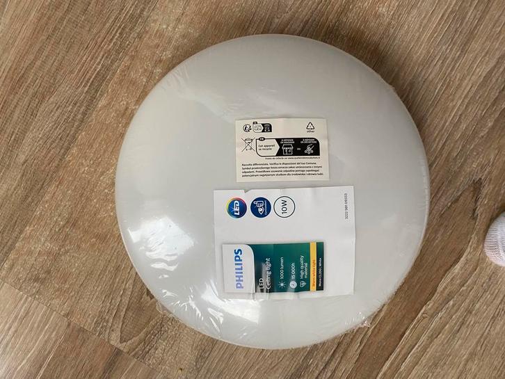 Philips LED Plafondlamp - Energiezuinig & Warm Licht, Huis en Inrichting, Lampen | Plafondlampen, Nieuw, Kunststof, Ophalen of Verzenden