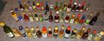 Miniatuur drankflesjes, Ophalen