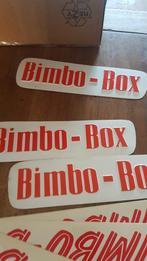 Bimbo-Box Stickers en logo's origineel Nieuw jaren 60., Ophalen