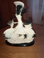 La Verona Beeldje - Vrouw op Fiets, Ophalen of Verzenden