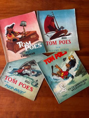 4 x Tom Poes stripboeken – leuke set! beschikbaar voor biedingen