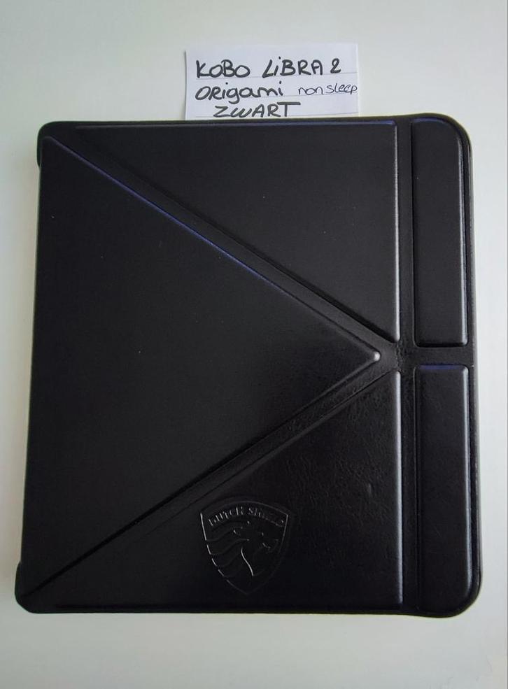 Kobo Libra 2 Origami Hoes - Zwart, Computers en Software, E-readers, Zo goed als nieuw, Ophalen of Verzenden