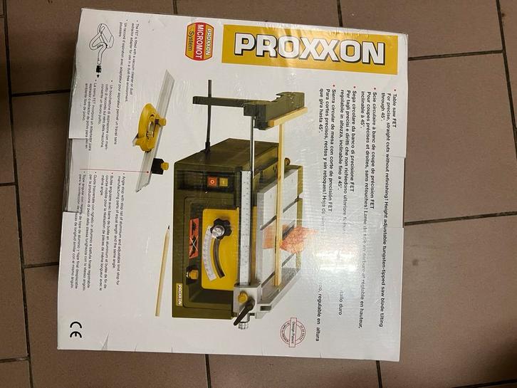 Proxxon TAFELCIRKELZAAG, MICROMOT, FET, 85 W., Hobby en Vrije tijd, Knutselen, Gereedschap of Toebehoren, Ophalen