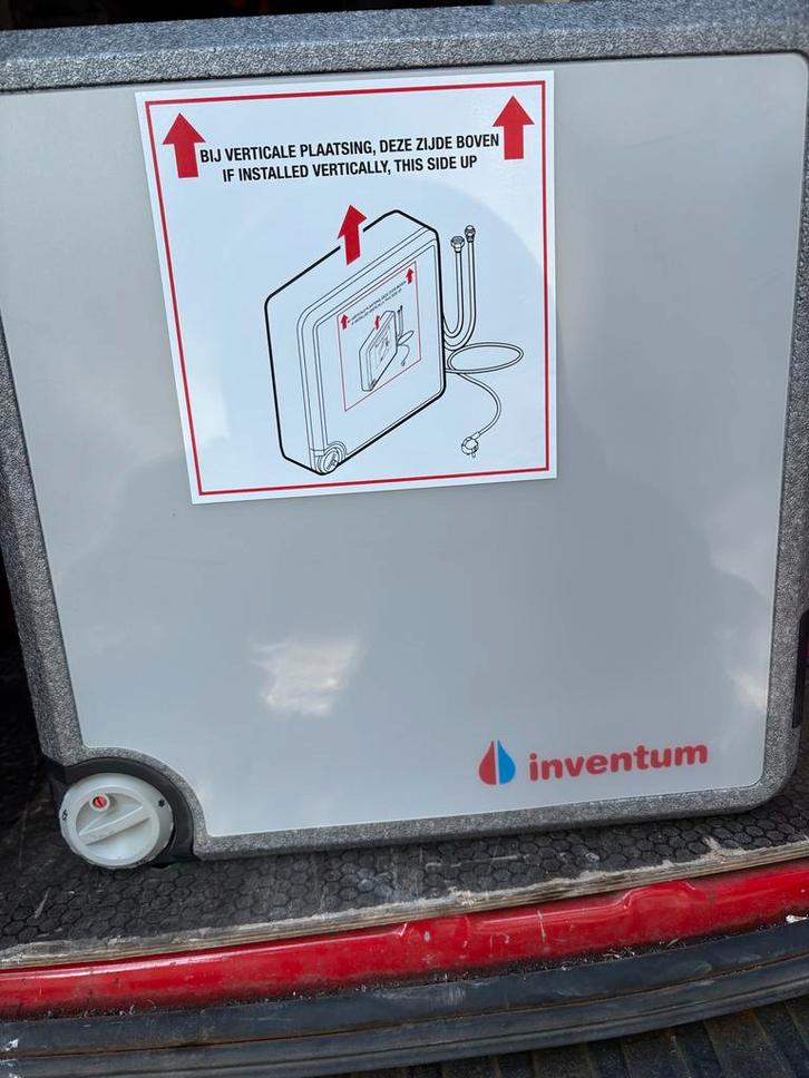 Inventum Boiler - Compact en Efficiënt!, Doe-het-zelf en Verbouw, Geisers en Boilers, Gebruikt, Boiler, Minder dan 20 liter, Onbekend