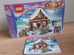 Lego friends 41323. Winterchalet, sneeuwhuis, ski, huski, Ophalen of Verzenden, Zo goed als nieuw, Complete set, Lego