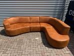 Hoekbank DANI, Bull Cognac LEER! NIEUW!, Huis en Inrichting, Banken | Bankstellen, Hoekbank, Nieuw, Leer, Ophalen of Verzenden