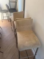 Gratis: 3 barkrukken - ophalen!, Huis en Inrichting, Barkrukken, Ophalen, Met voetsteun, 60 tot 90 cm, Metaal