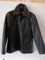 SUPER MOOI donkerbruin gevoerd leren jasje mt. 38/40 - NIEUW, Kleding | Dames, Jassen | Winter, Maat 38/40 (M), Sutherland, Bruin