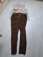 Leuke maudd broek, Maat 38/40 (M), Maudd, Bruin, Ophalen of Verzenden