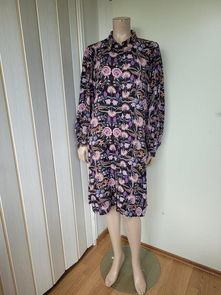 Geisha jurk maat L/40, Kleding | Dames, Jurken, Zo goed als nieuw, Maat 38/40 (M), Overige kleuren, Boven de knie, Ophalen of Verzenden