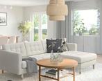Mooie olijfgroene Ikea LANDSKRONA bank met chaise longue, Huis en Inrichting, Banken | Bankstellen, Ophalen, Hoekbank, 75 tot 100 cm