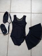 Ballet turn pakje zwart met rokje en 2 paar schoentjes, Ophalen, Gebruikt, Kleding