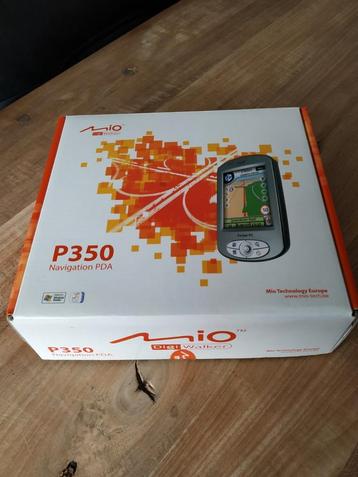 Mio P350 navigatie auto navigatie vrijwel nieuw