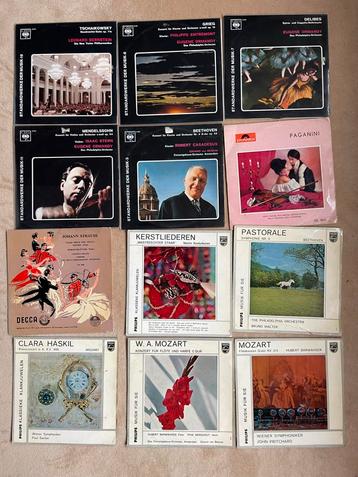 12x Vinyl 10" Klassieke Muziek - Koopje! beschikbaar voor biedingen