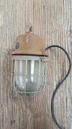 Oude antieken industrieele lamp, Ophalen of Verzenden
