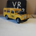 Land Rover Camel Trophy geel Bburago 1:24 origineel, Ophalen of Verzenden, Gebruikt, Auto, Bburago