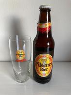 Flesje Super Bier met Glas 1991, Nieuw, Overige merken, Flesje(s), Ophalen of Verzenden